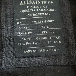 All saints linen jacket